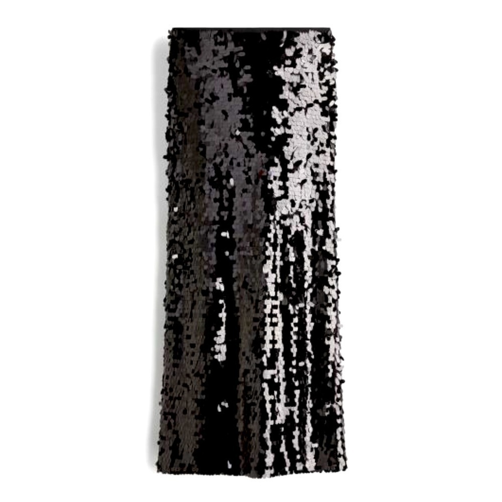 New H&M Sequined Midi Skirt - Picture 6 of 7